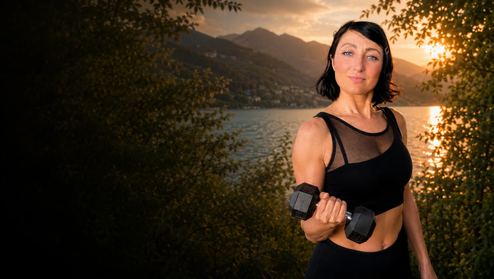 Eleonora, personal trainer e wellness coach sul Lago Maggiore